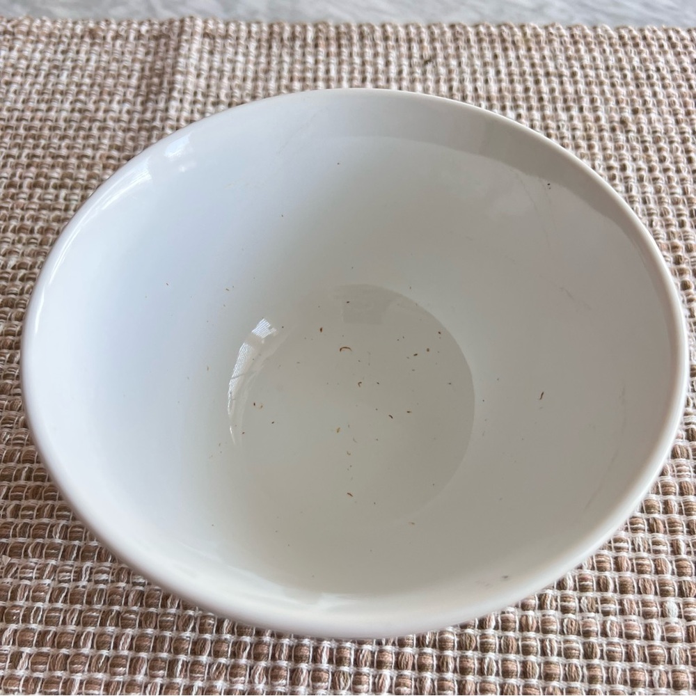 Floral Fruit Design Ceramic Bowl 6.5” diameter - Picture 4 of 6